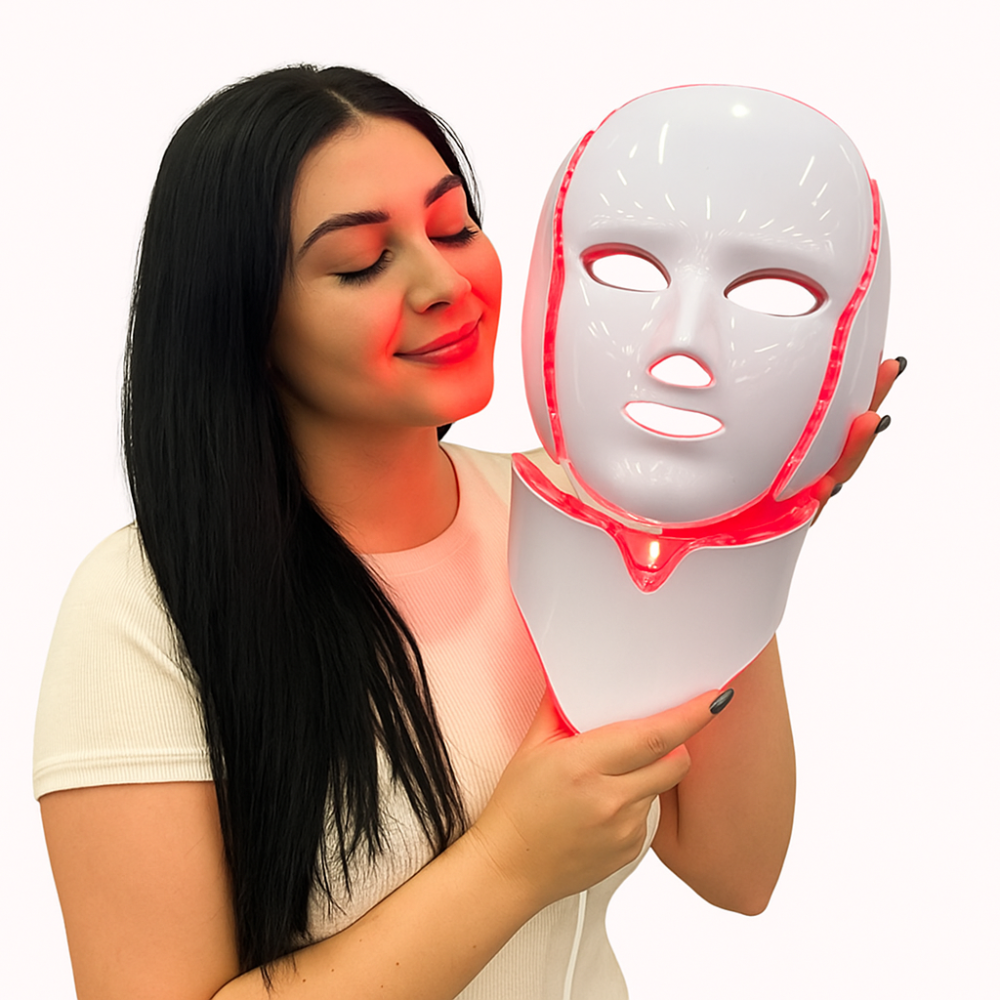 Red LIght Therapy Face And Neck Mask