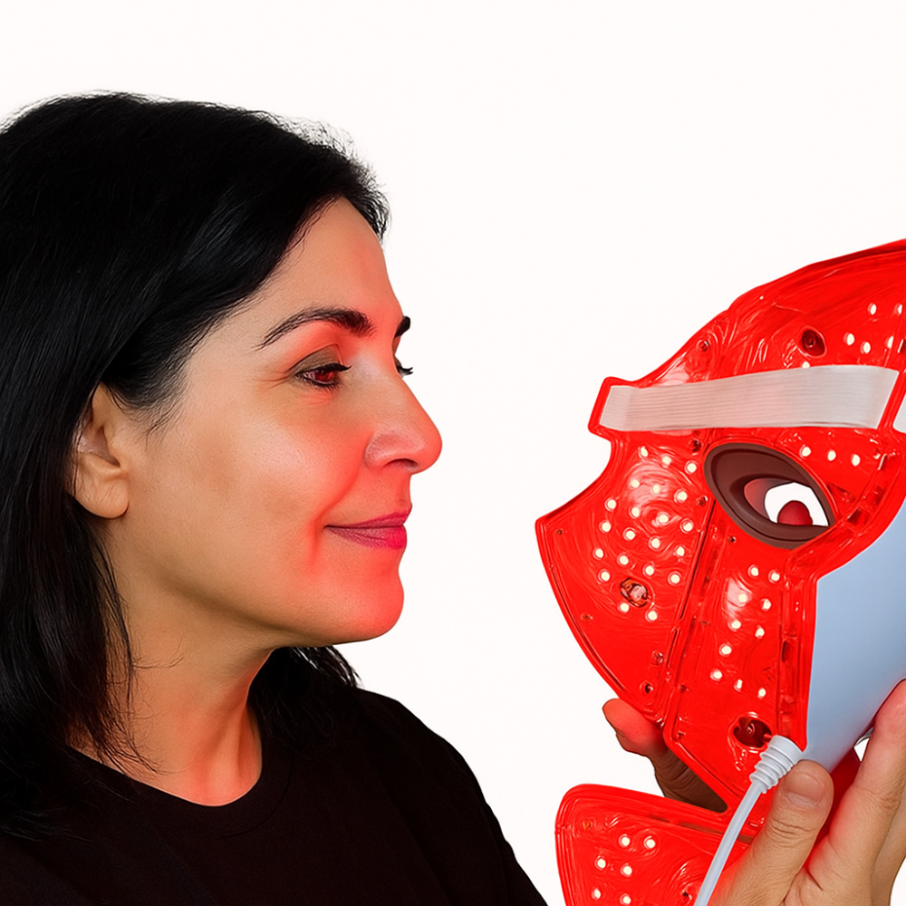 Red LIght Therapy Face And Neck Mask